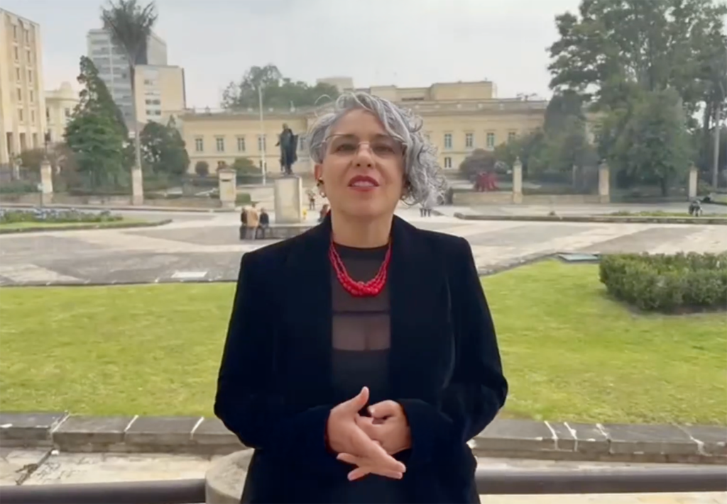 María José Pizarro, desde el Pacto Histórico Colombia, saluda y invita a participar del 1er Congreso del FA