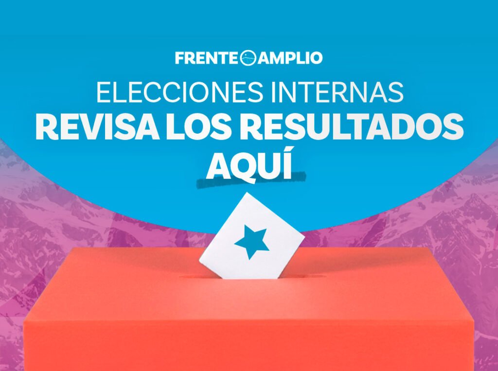 Elecciones internas del Frente Amplio concluyen con participación de la militancia en todo Chile y el territorio internacional